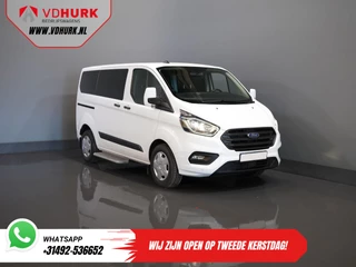 Ford Transit Custom Tourneo 2.0 TDCI €28.613,- incl. BTW/BPM Trend Combi/ Kombi/ 9 Persoons/ 9 P/ Cruise/ PDC/ Airco