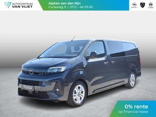 Opel Vivaro Electric 75 kWh Dubbele Cabine | 0% rente | camera | navigatie incl. Apple Carplay | betimmering | Exterieur pakket | etc.