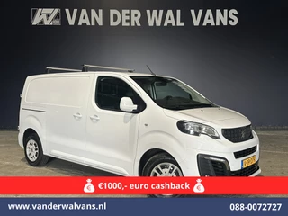 Peugeot Expert 1.6 BlueHDI Automaat L2H1 Euro6 Airco | 2x zijdeur | Trekhaak | Camera | Apple Carplay | Android Auto Cruisecontrol, Parkeersensoren, Stoelverwarming, Bijrijdersbank