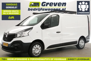 Renault Trafic 1.6 dCi T27 L1H1 Airco Cruise Navigatie PDC Imperiaal 3 Persoons Elektrpakket Trekhaak