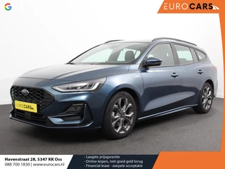 Ford Focus Wagon 1.0 125pk Hybrid Automaat ST Navigatie Climate control cruise control Carplay LM velgen Parkeersensoren Led Matrix koplampen