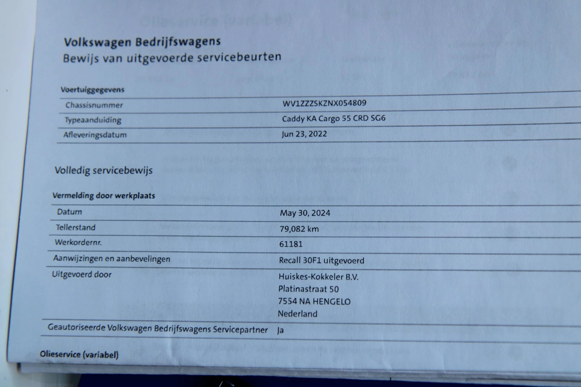 Hoofdafbeelding Volkswagen Caddy