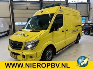 Mercedes-Benz Sprinter 319CDI L2H2 AMBULANCE Automaat Airco Cruisecontrol 9X OP VOORRAAD MARGE