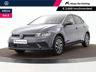 Volkswagen Polo Life Edition 1.0 TSI 95 pk 5 versn. Hand · Achteruitrijcamera · Parkeersensor achter · Velgen 'essex', 15 inch lichtmetaal · MEGA Sale ·