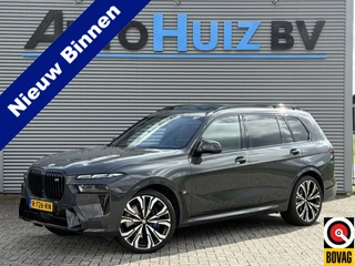 BMW X7 M60i xDrive M Sport Pro Exclusive Pack Skylounge Panoramadak Bowers & Wilkins Sound Stoelmassage & Ventilatie Trekhaak 23 Inch Standkachel Carbon Exterieur Vol!