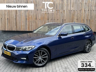 BMW 3-serie Touring 320i Executive Edition Automaat | Harman Kardon HiFi | Sportstoelen | Kunstlederen/stof bekleding | Mediterranblau Metallic | Apple CarPlay | LED koplampen | 18 inch lichtmetalen velgen| Parkeersensoren voor en achter