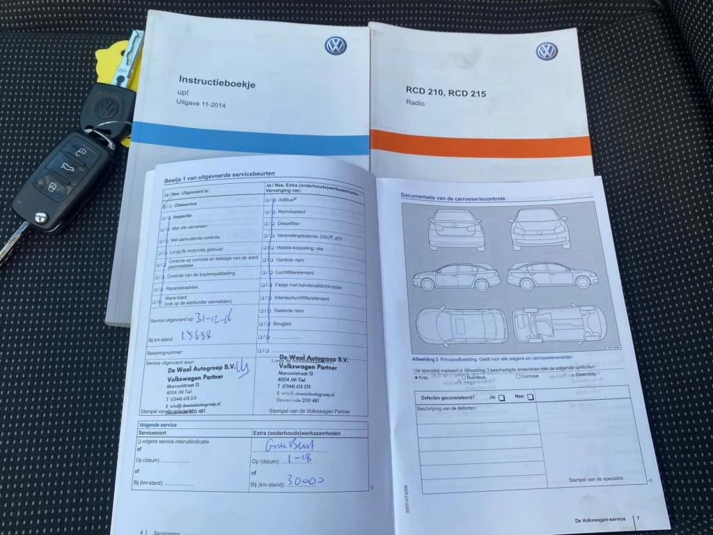 Hoofdafbeelding Volkswagen up!