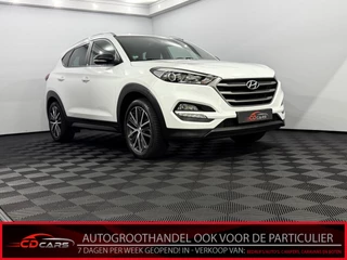 Hyundai Tucson 1.6 T-GDi Comfort Camera, Navi, Cruise control, Winterpakket, Apple carplay, Rijstrook correctie, Lichtmetalen velgen, Trekhaak