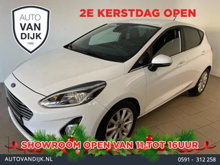 Ford Fiesta 1.0 EcoBoost Titanium AIRCO CLIMA NAVI VIA APP BLUETOOTH SCHERM PRIVACYGLAS VELGEN PDC ZEER NETTE AUTO