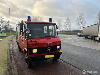 Mercedes 613 Dudo 1984 brandweer camper? mrb vrij Prachtig
