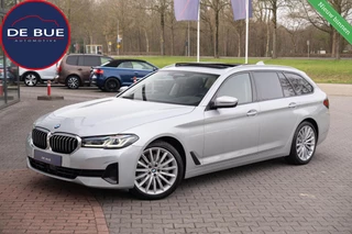 BMW 5-serie Touring 540i xDrive Facelift|M-Sport|Achterasbesturing|Laser LED|Panoramadak|Head Up|CarPlay|DAB|High Executive|Dealer Onderhouden
