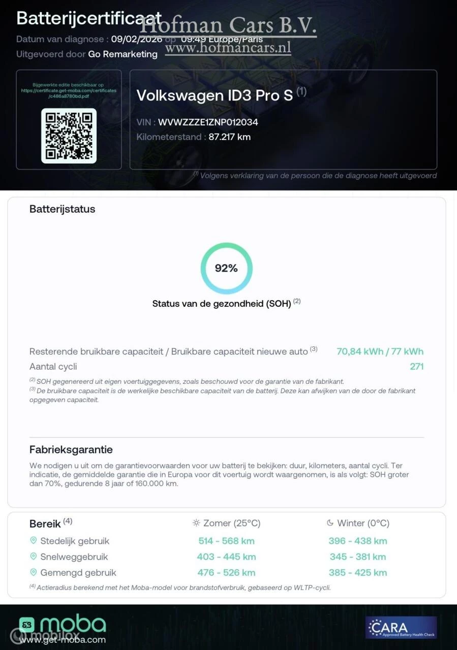 Hoofdafbeelding Volkswagen ID.3