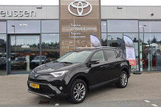 Toyota RAV4 2.5 HYBRID STYLE STOELVERW. AFN-TREKHAAK P-SENSOREN CLIMA KEYLESS AD-CRUISE EL-ACHTERKLEP