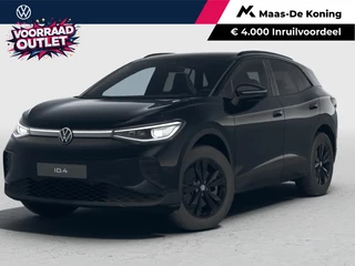 Volkswagen ID.4 Pro Limited Edition Plus 77 kWh accu 299 pk · Achteruitrijcamera · Draadloze telefoonlader · Voorstoelen verwarmd · Trekhaak, elektrisch uitklapbaar · Voorraad outlet · Prijs is inclusief inruilpremie ·