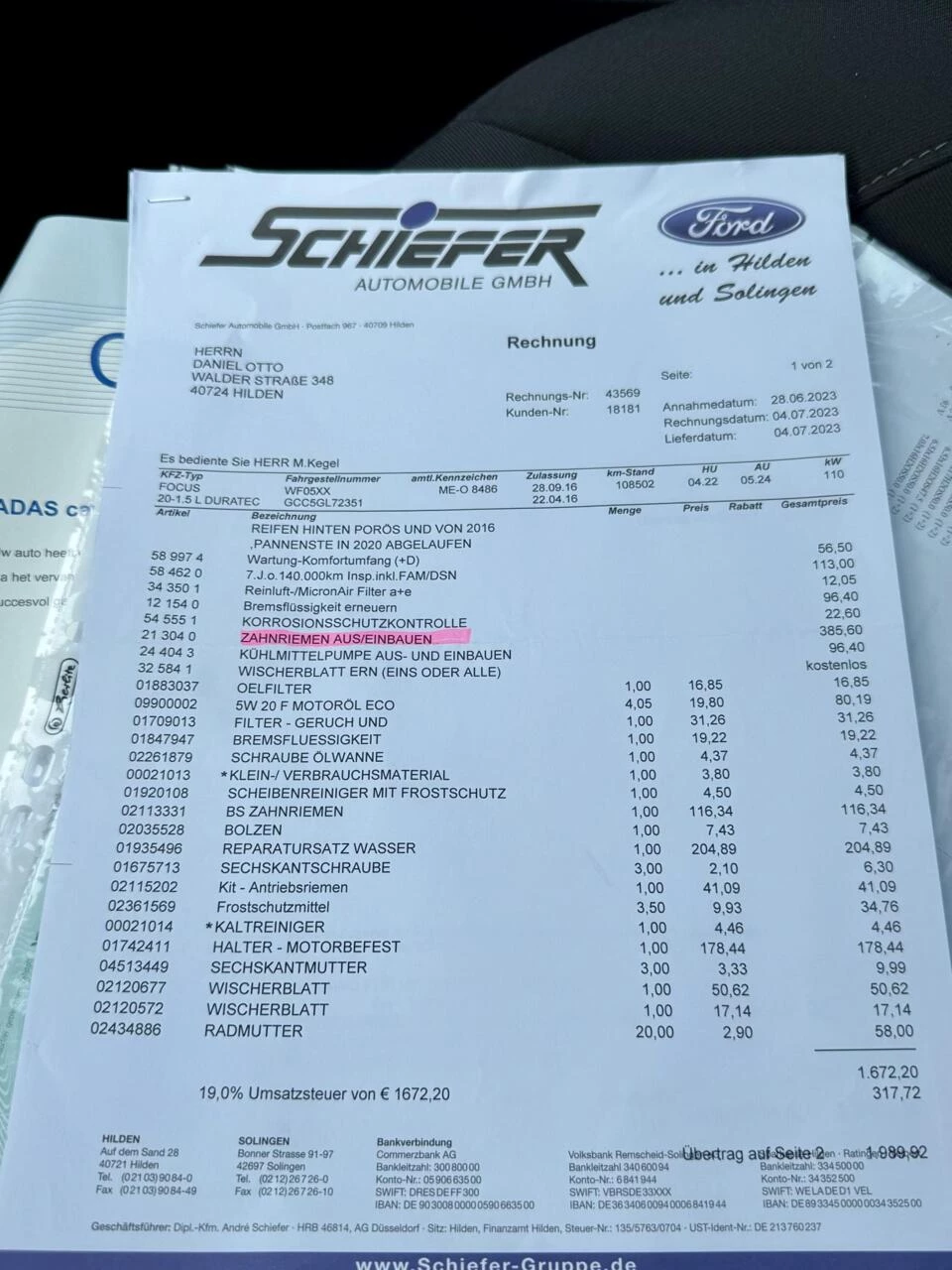 Hoofdafbeelding Ford Focus