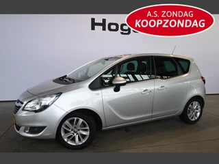 Hoofdafbeelding Opel Meriva Opel Meriva 1.4 Turbo Cosmo Airco Navigatie Trekhaak Goed Onderhouden! Inruil Mogelijk!