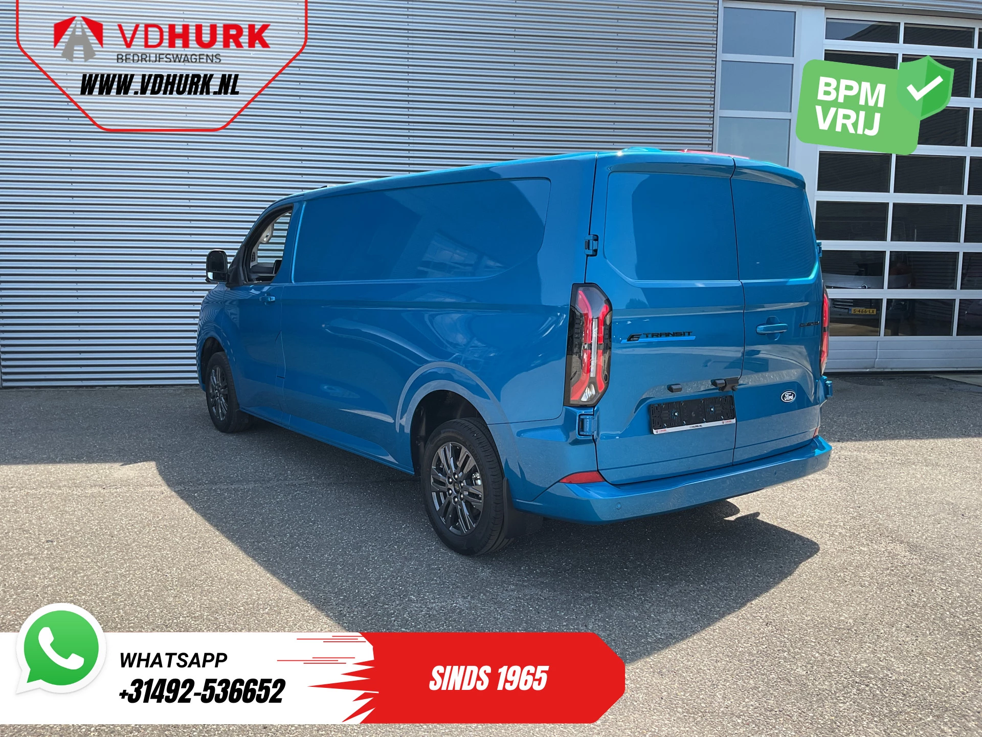 Hoofdafbeelding Ford E-Transit Custom