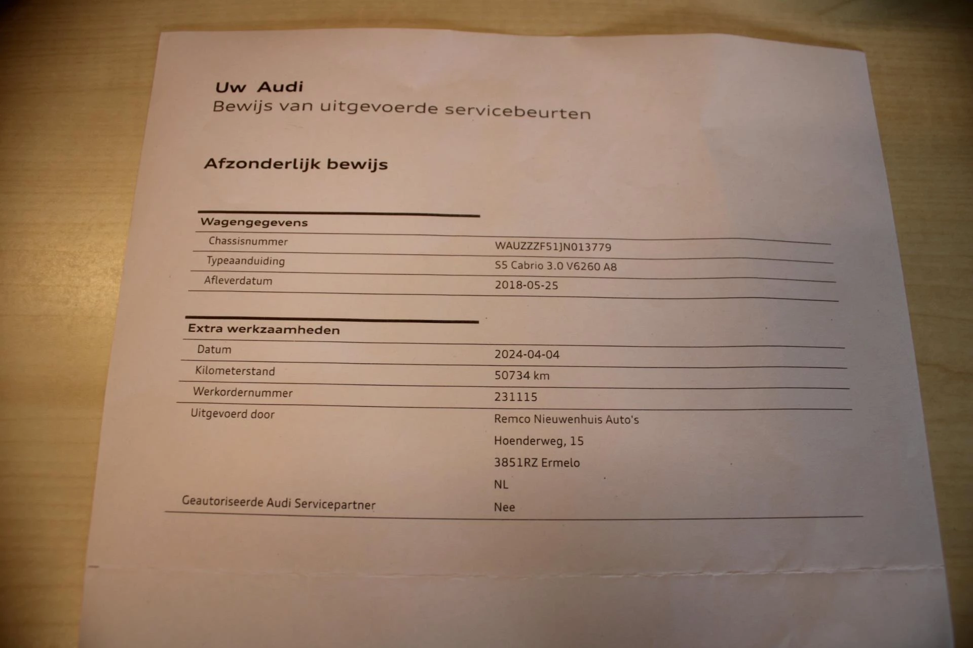 Hoofdafbeelding Audi A5