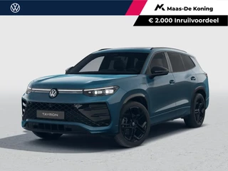 Volkswagen Tayron R-Line Edition 1.5 eHybrid 204 PK 6 versn. DSG · Black Style Pakket · Panoramaschuif-kanteldak · Trekhaak inklapbaar, met elektrische ontgrendeling, incl. aanhangermanoeuvreerhulp Trailer Assist ·