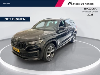 Skoda Kodiaq 1.5 TSI 150pk DSG Sportline Business 7p. · Camera · Elek. Trekhaak · Apple/Android Car Play · Elek. Bestuurdersstoel · 19'' Inch · Garantie t/m 06-06-2027 of 100.000km