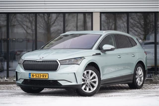 Hoofdafbeelding Škoda Enyaq iV Škoda Enyaq iV 80 | Trekhaak | Leder | 21" | Matrix LED | Adapt. Cruise