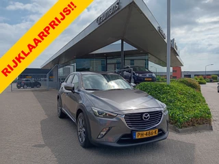 Mazda CX-3 2.0 SkyActiv-G 120 GT-Luxury AUTOMAAT, Leder, Navi, Clima, Head-up, etc. incl. 12 MND BOVAGGARANTIE