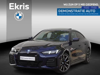 BMW i4 eDrive35 M Sportpakket | Comfort Pack | Stuurwielrand verwarmd | Trekhaak met elektrisch wegklapbare kogel | Elektrisch bediend glazen schuif-/kanteldak | Extra getint glas