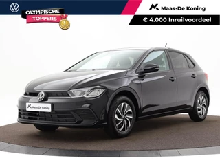Volkswagen Polo Life Edition 1.0 TSI 95 pk 5 versn. Hand · Achteruitrijcamera · Parkeersensor achter · Velgen 'essex', 15 inch lichtmetaal · Voorraad OUTLET