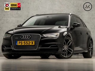 Audi A3 Sportback 1.4 e-tron PHEV Sport 204Pk Automaat (SCHUIFDAK, NAVIGATIE, KEYLESS, GETINT GLAS, STOELVERWARMING, LM VELGEN, CRUISE, SPORTSTOELEN, NIEUWE APK, NIEUWSTAAT)