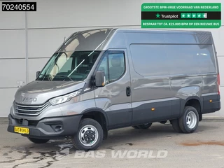 Iveco Daily 35C21 3.0L Automaat 210PK L2H2 2025-model Dubbellucht 3,5t Trekgewicht LED ACC Navi Airco Camera Euro6 L2 12m3 Airco