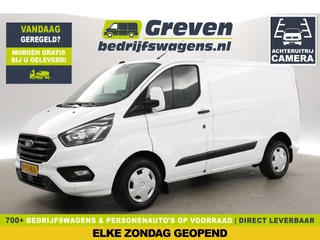 Ford Transit Custom 280 2.0 TDCI L1H1 | Airco | Cruise | 3-Zits | Camera | Trekh. | Carplay | Parkeersens. | Stoelverw.