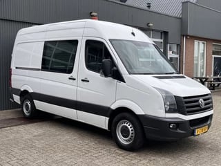 Volkswagen Crafter 35 2.0 TDI L2H2 Inrichting Omvormer Standkachel 3500kg trekgewicht Bpm vrij Service wagen Werkplaats 220Volt 1e eigenaar Euro 6