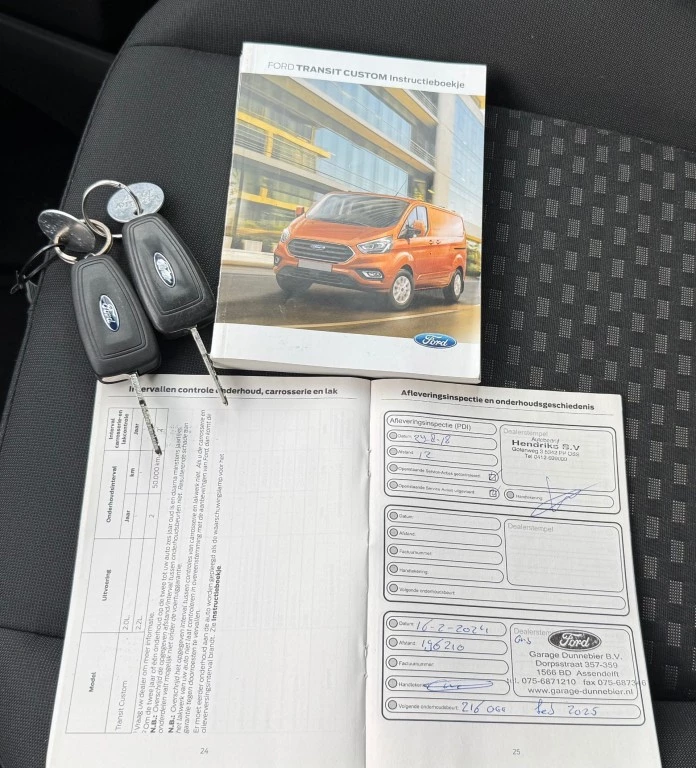 Hoofdafbeelding Ford Transit Custom