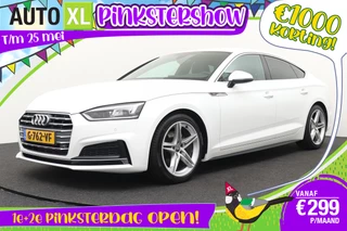 Audi A5 Sportback S-line Half-Leder/Sportstoel 18'LMV Camera Stoelverw.