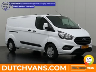 Ford Transit Custom 2.0TDCI Lang | Dakdraagsysteem | | Navigatie | Multimedia | Airco | Cruise | 3-Zits | Betimmering