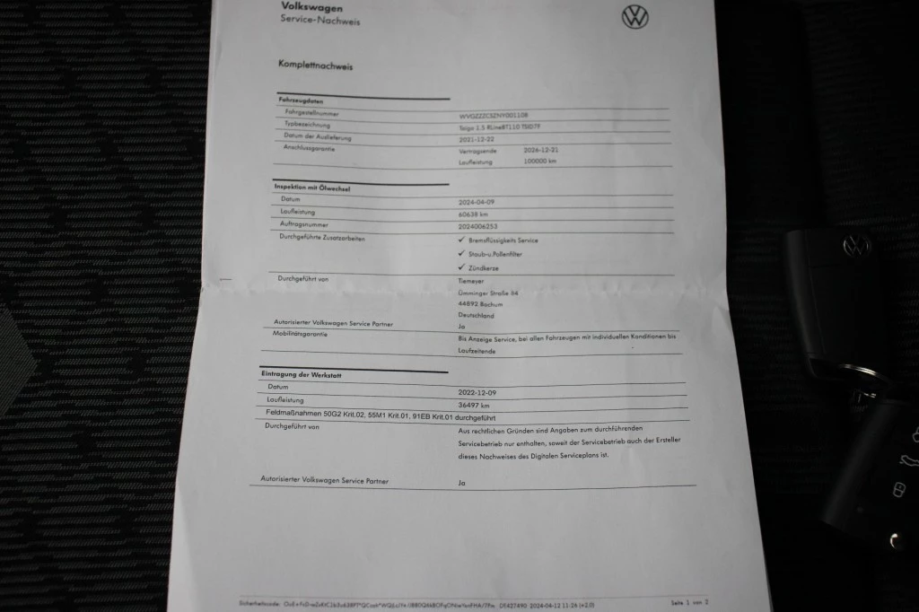 Hoofdafbeelding Volkswagen Taigo