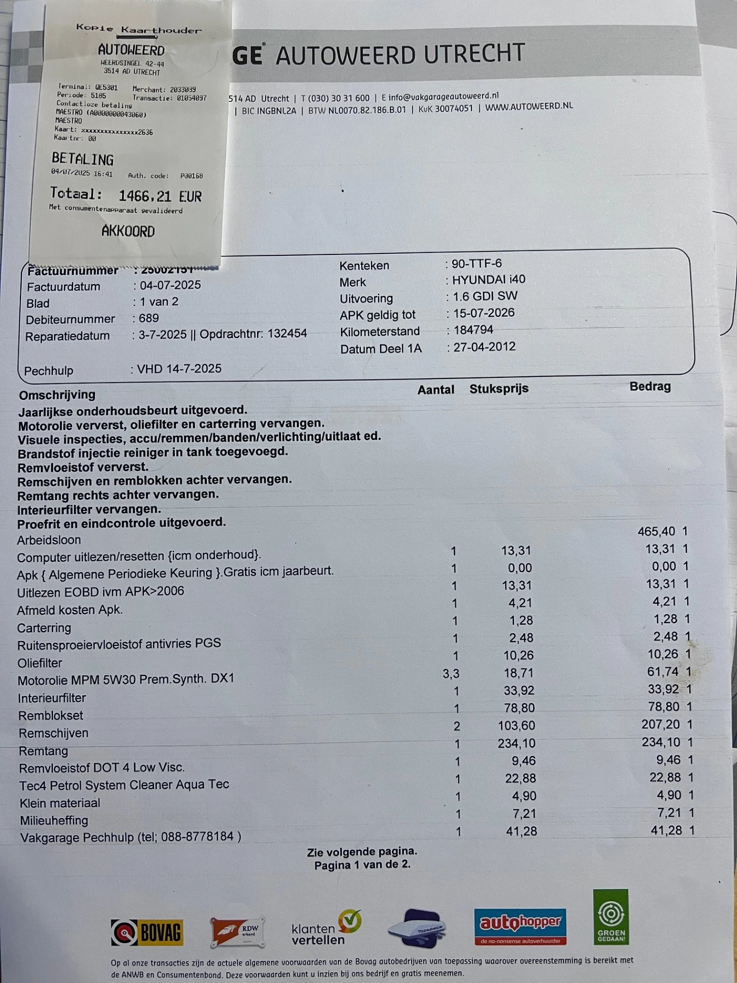Hoofdafbeelding Hyundai i40