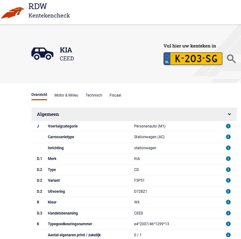 Hoofdafbeelding Kia Ceed Sportswagon