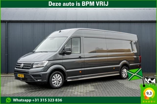 Volkswagen Crafter 35 2.0 TDI L5H3 Highline | 177PK | Stoelmassage | LED | Camera | Automaat | Carplay | Cruise | Navi | Airco | Trekhaak | Stoelmasssage