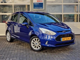 Ford B-Max 1.0 EcoBoost Titanium|Clima|Trekhaak|Cruise-control|Camera|Schuifdeuren|