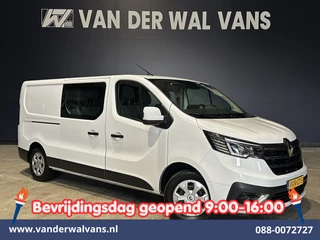 Renault Trafic 2.0 dCi L2H1 Dubbele Cabine Euro6 Airco | 6-Zits | Apple Carplay | Cruisecontrol | Trekhaak Android Auto, Parkeersensoren