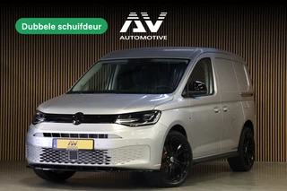 Volkswagen Caddy Cargo 2.0 TDI DSG R-Line | L+R Schuifdeur | ACC | Side Assist | Lane Assist | Virtual Cockpit | Camera | CarPlay | Stoelverwarming | LED Koplampen | Sidebars | Spoilerkit | DAB | Fabrieksgarantie | Facelift model | BPM Vrij