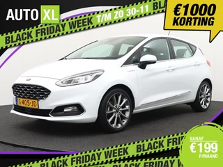 Ford Fiesta 100 PK Aut. Vignale Adapt.Cruise Camera Leder B&O Stuur+Stoelverw.
