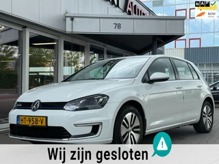 Hoofdafbeelding Volkswagen e-Golf Volkswagen E-Golf E-Golf | Navigatie