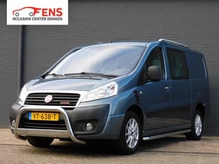 Fiat Scudo 12 2.0 MultiJet LH1 SX DC 1e EIGENAAR! TOPSTAAT! NAVI! STOELVERWARMING! CRUISE! ACHTERUITRIJCAMERA!