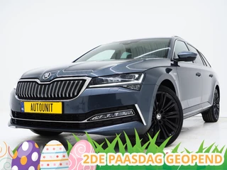 Hoofdafbeelding Škoda Superb Škoda Superb Combi 1.4 TSI iV Laurin & Klement | Panoramadak | Massage | Canton | Leder | Trekhaak | Keyless | Adaptive | Carplay
