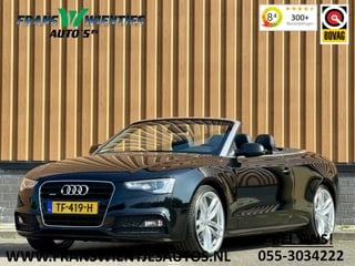 Audi A5 Cabriolet 3.0 TFSI quattro Sport Edition Open Days | 272 PK! | Afneembare Trekhaak | 20" Lichtmetaal | Bang & Olufsen | Elektrische Stoelen | Navigatie | Bluetooth | Stoelverwarming |