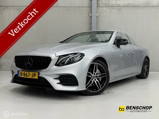 Mercedes E-klasse Cabrio 200 25th Anniversary AMG Leer Navi Camera Stoelv