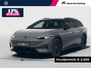 Volkswagen ID.7 Tourer Pro Limited Edition 77 kWh accu 286 pk · 360 graden camera · Achterklep electrisch, inc. Easy open & Close ·