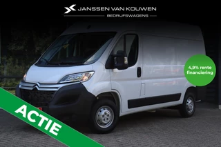 Citroen Jumper 2.2 BlueHDi 120 L2H2 3.3t / Direct leverbaar / Navigatie+Carplay / Parkeersensoren
